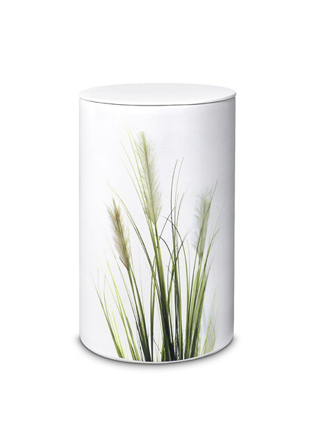 Rijke man Aanpassing Aap Ceramic cremation urn for ashes 'Ornamental grass' | legendURN |  Legendurn.com