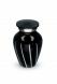 Aluminium mini urn 'Elegance' black wood look