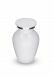 Aluminium mini urn 'Elegance' glossy white