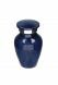 Aluminium mini urn 'Elegance' dark blue marble look
