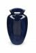 Aluminium cremation urn for ashes 'Elegance' marble look
