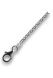 Anchor silver necklace for memorial jewelry - 50 cm | 19.7 in