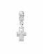 Ash charm 925 silver 'Cross'