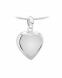 Ash pendant 925 silver 'Heart' Small