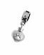 Silver ashes charm 'Cat pawprint' for Pandora bracelet