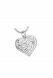 Stainless steel ash pendant 'Heart'