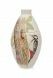 Hand painted funeral urn 'Woodpecker'