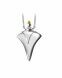 Ashes pendant silver with Jade
