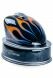 Handmade motorcycle gas tank urn for ashes 'flame'