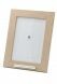 Photo frame with small tube for cremation ashes