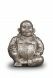 Buddha Mini Urn for Cremation Ashes - silver