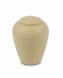 Ceramic Mini Urn for Ashes 'Art for Eternity' Beige