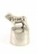 Pewter Shar-Pei cremation ashes urn