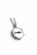 Stainless steel ashes pendant 'Angel wing'