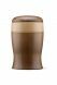 Wooden Urn for Ashes 'Cielo' stained 2 color lime