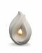 Candle holder urn Flame of Memory - white sand