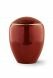 High-gloss Alder wood cremation urn