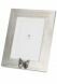 Photo frame urn with small butterfly for cremation ashes