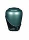 Fiberglass urn 'Glossy' blue