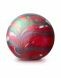 Glass cremation ashes urn 'Elan' goldflake