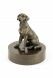 Golden Retriever funeral urn bronzed