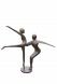 Grave sculpture 'Dancing couple'