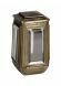 Remembrance grave lantern bronze