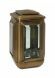 Remembrance grave lantern bronze