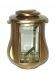 Tombstone remembrance lantern bronze