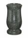 Nature stone memorial vase in different types of granite