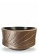 Bronze grave bowl or memorial flower pot in several colors