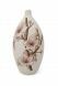 Small hand-painted art urn for ashes 'Cherry blossom'