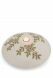Hand painted bowl cremation ashes urn 'Pink blossoms'