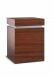 Wood laminate cremation urn casket 'Indian apple'