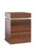 Wood laminate cremation urn casket 'Havana nut tree'