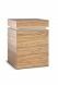 Wood laminate cremation urn casket 'Olive Sivilla'