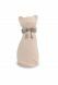 Cat urn for ashes with bow tie in several colors