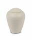 Ceramic Mini Urn for Ashes 'Art for Eternity' White