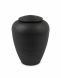 Ceramic Urn for Ashes 'Art for Eternity' Black