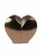 Ceramic cremation ashes mini urn 'Broken heart'