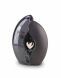 Ceramic urn with silver heart