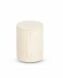 Cylinder shaped ceramic keepsake urn