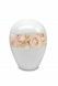 Porcelain keepsake urn 'Roses'