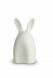 Rabbit cremation ashes urn white
