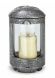 Grave lantern aluminium in several colors