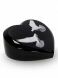 Heart urn for ashes 'Lovebirds'