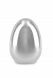 Silver colored micro keepsake ashes urn
