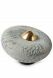 Ceramic keepsake urn 'Ocean Blue' grey blue