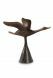 Handmade artist keepsake urn 'Bird'