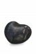 Cremation ashes keepsake urn heart with teardrops